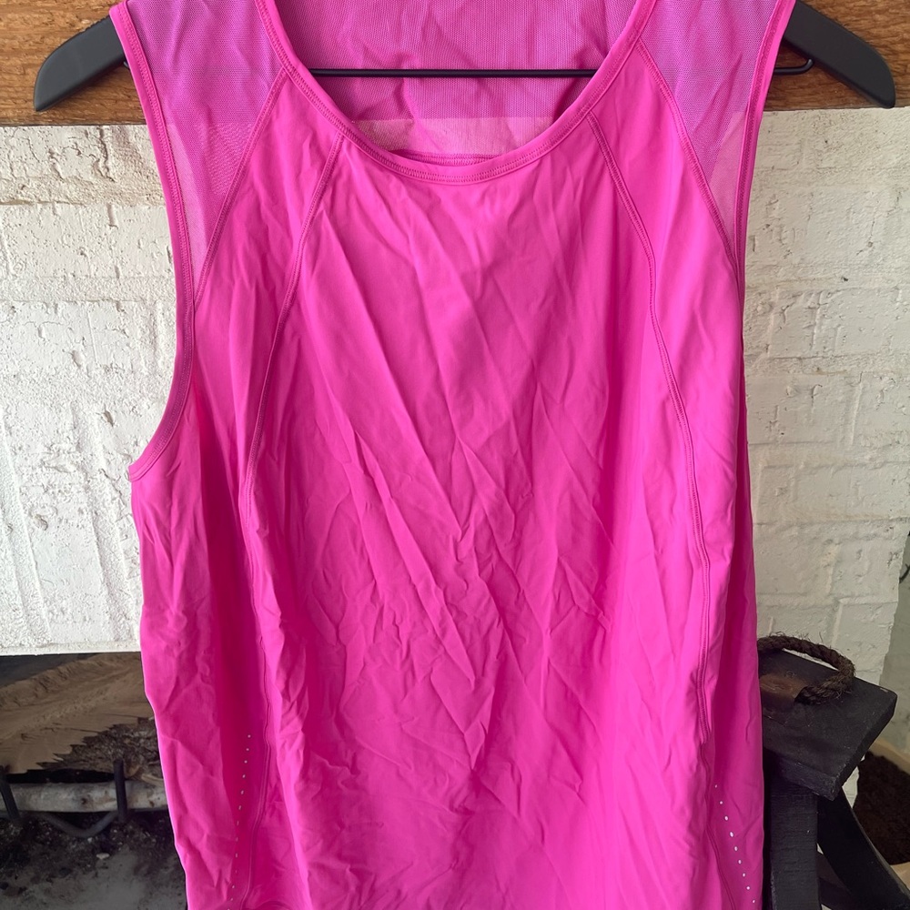 lululemon athletica Sleeveless Tank Top in Hot Pink
